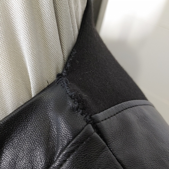 DKNY Faux Leather Jacket Size M - Picture 4 of 16